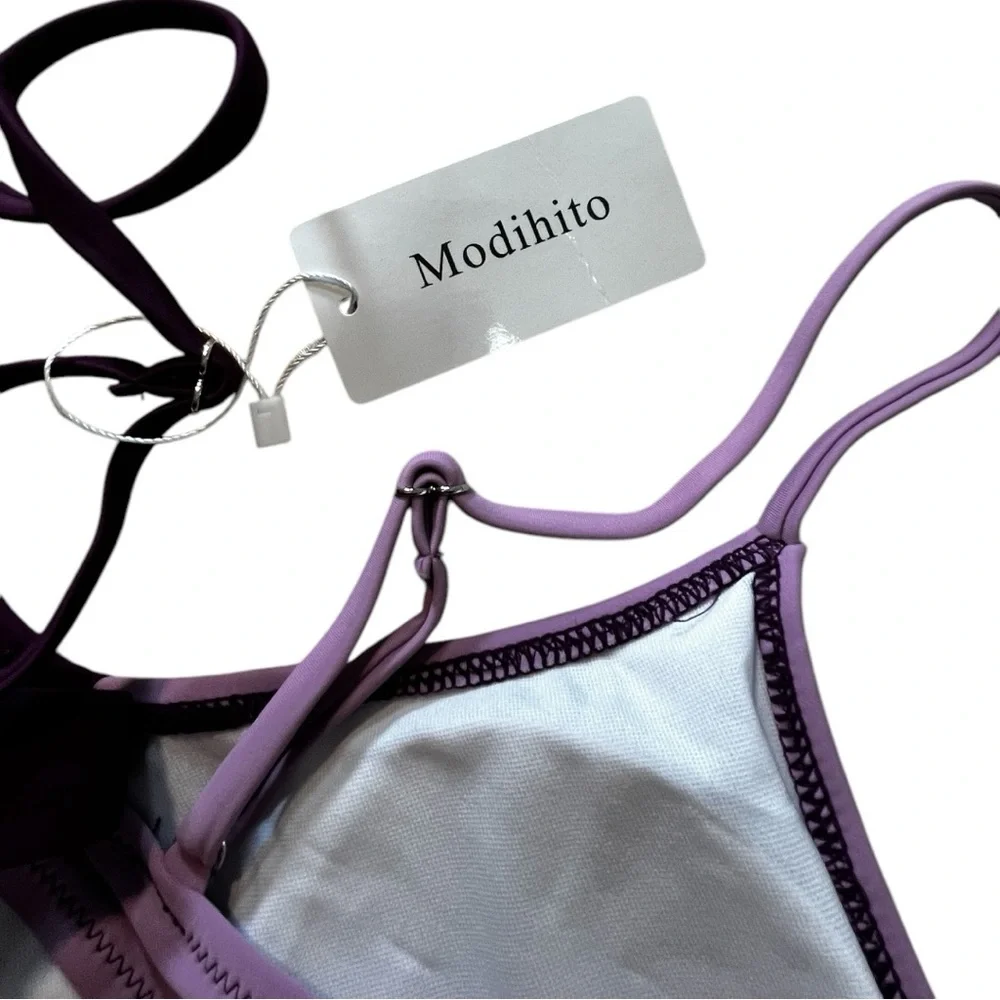 Modify Two-Tone Bikini Set - light and Deep Purple. NWT. - Picture 7 of 9